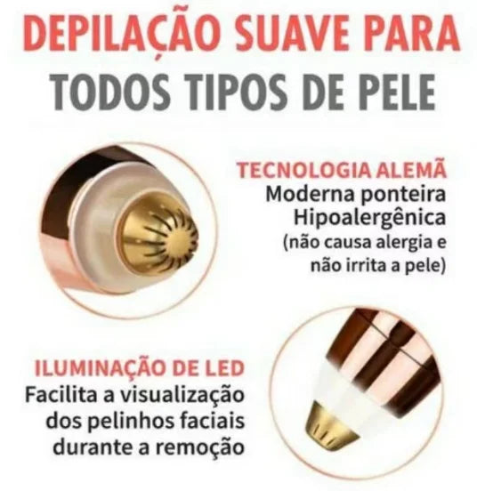 Depilador Elétrico para Sobrancelhas PerfectBrow